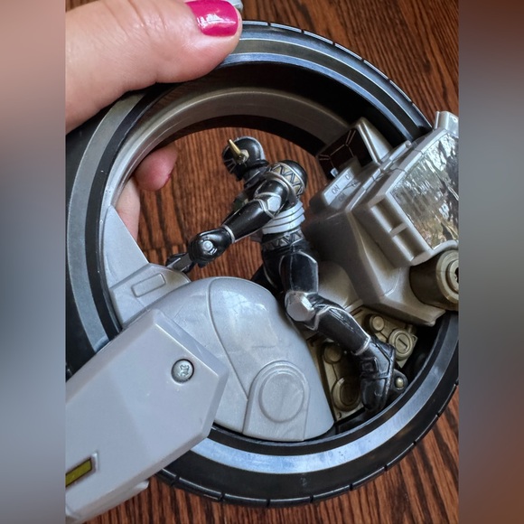 Power Rangers Lost Galaxy Magna Rotator Vehicle with Magna Defender Bandai. - Picture 7 of 8